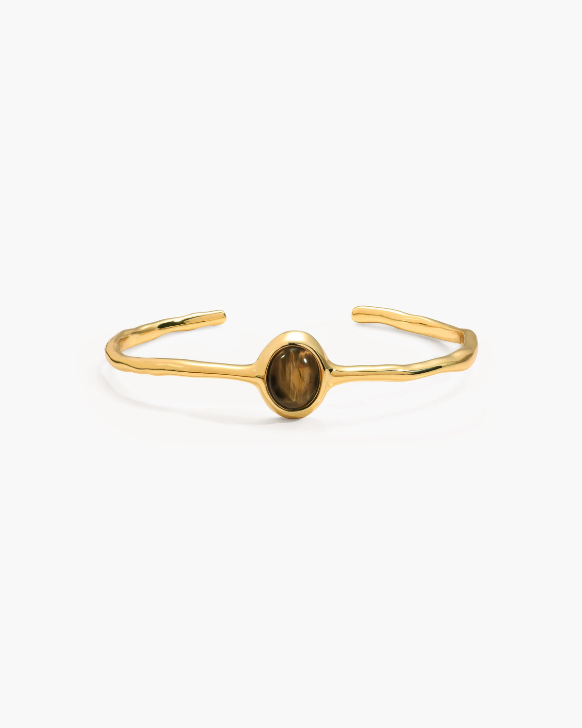 Tiger's Eye Aurora Bangle