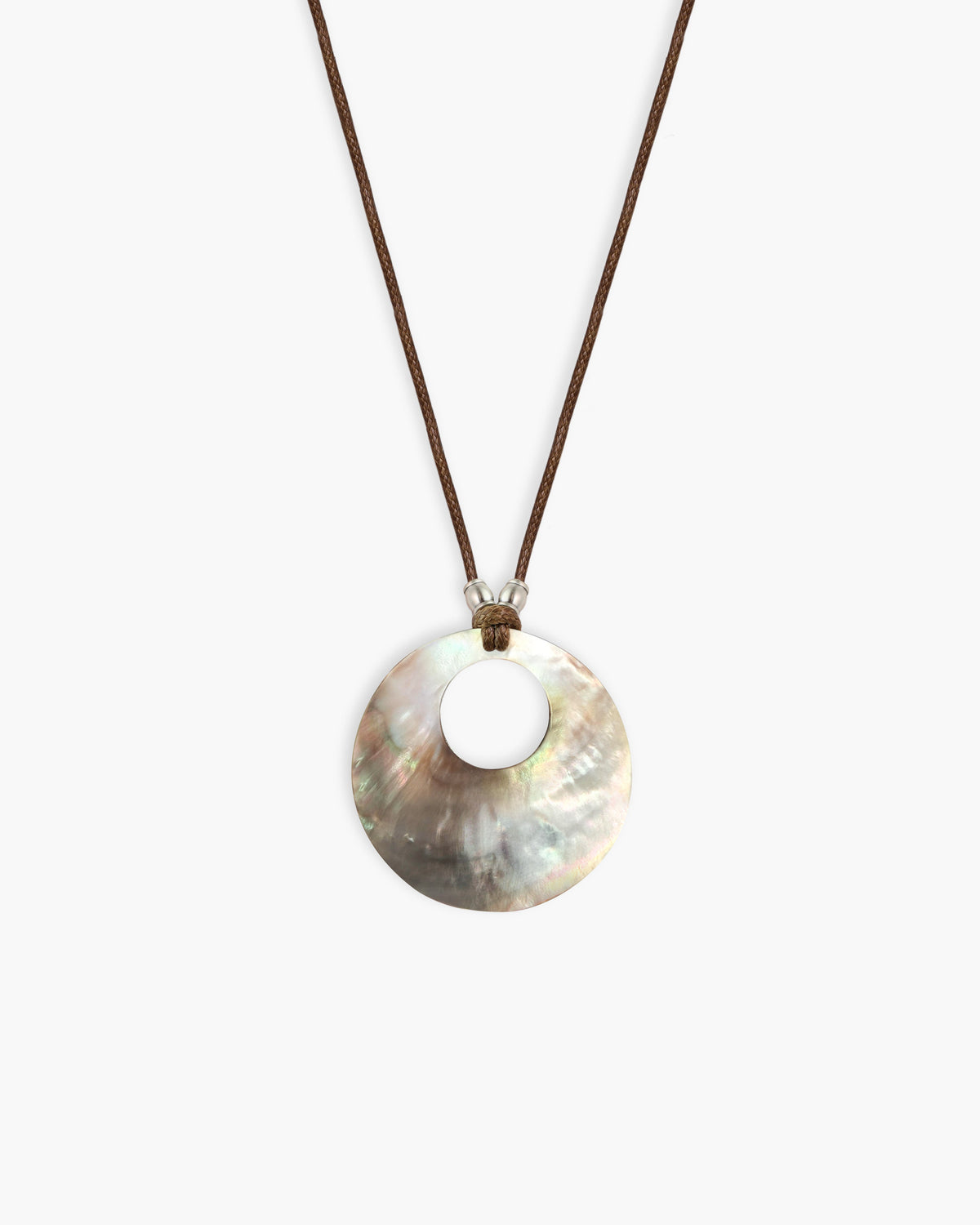 Naia Shell Cord Necklace - Ivory