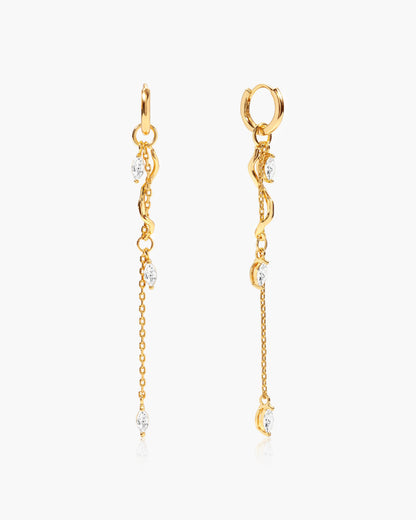 Aria Vine Drop Earrings