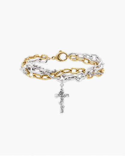 Wild Rose Molten Chain Bracelet