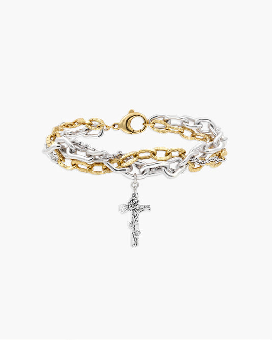 Wild Rose Molten Chain Bracelet