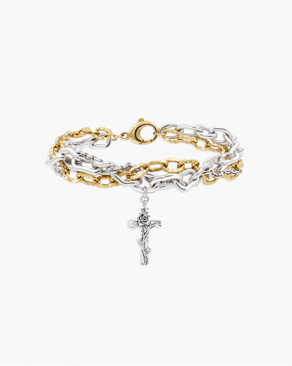 Wild Rose Molten Chain Bracelet
