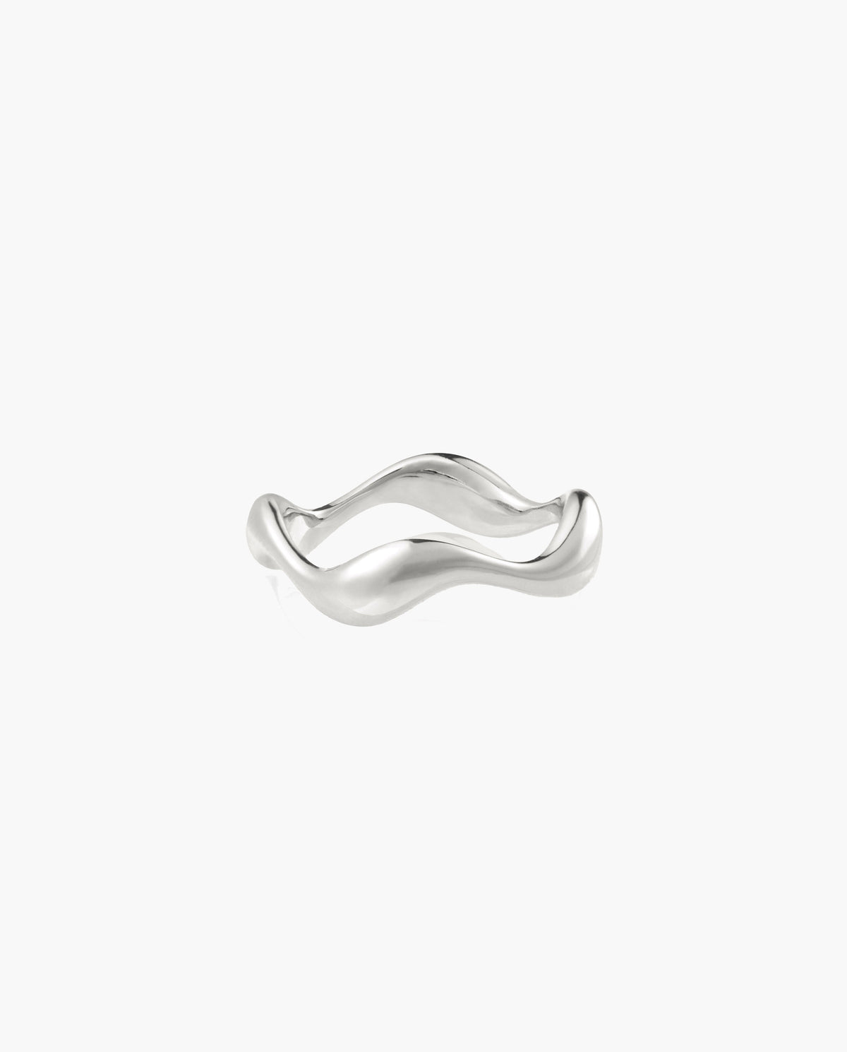 Wave Ring in Silver