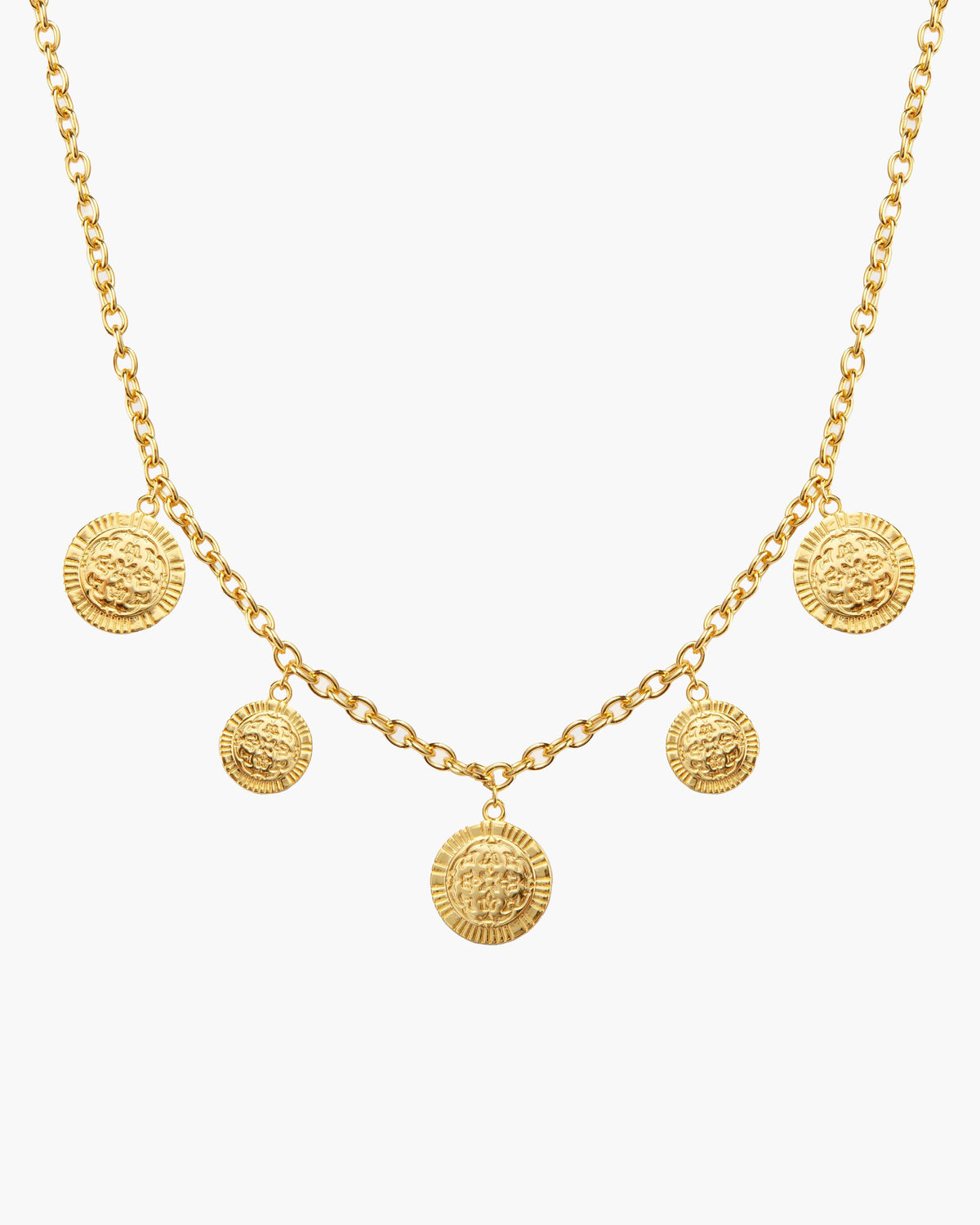Golden Hojas Necklace