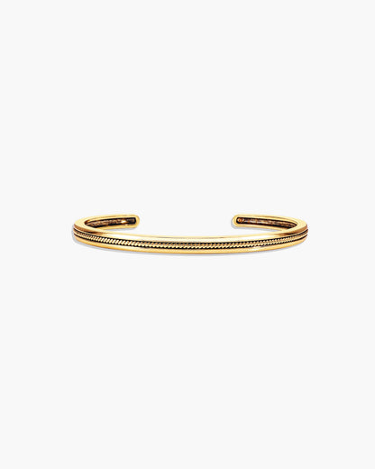 Orchid Stacking Bangle Set in Silver