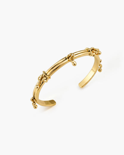 Souk Charm Bangle in Gold