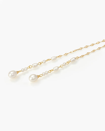 Selene Freshwater Pearl Wrap Necklace