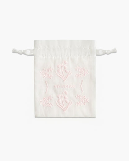 Lily of the Valley Jewelry Pouch - Pink