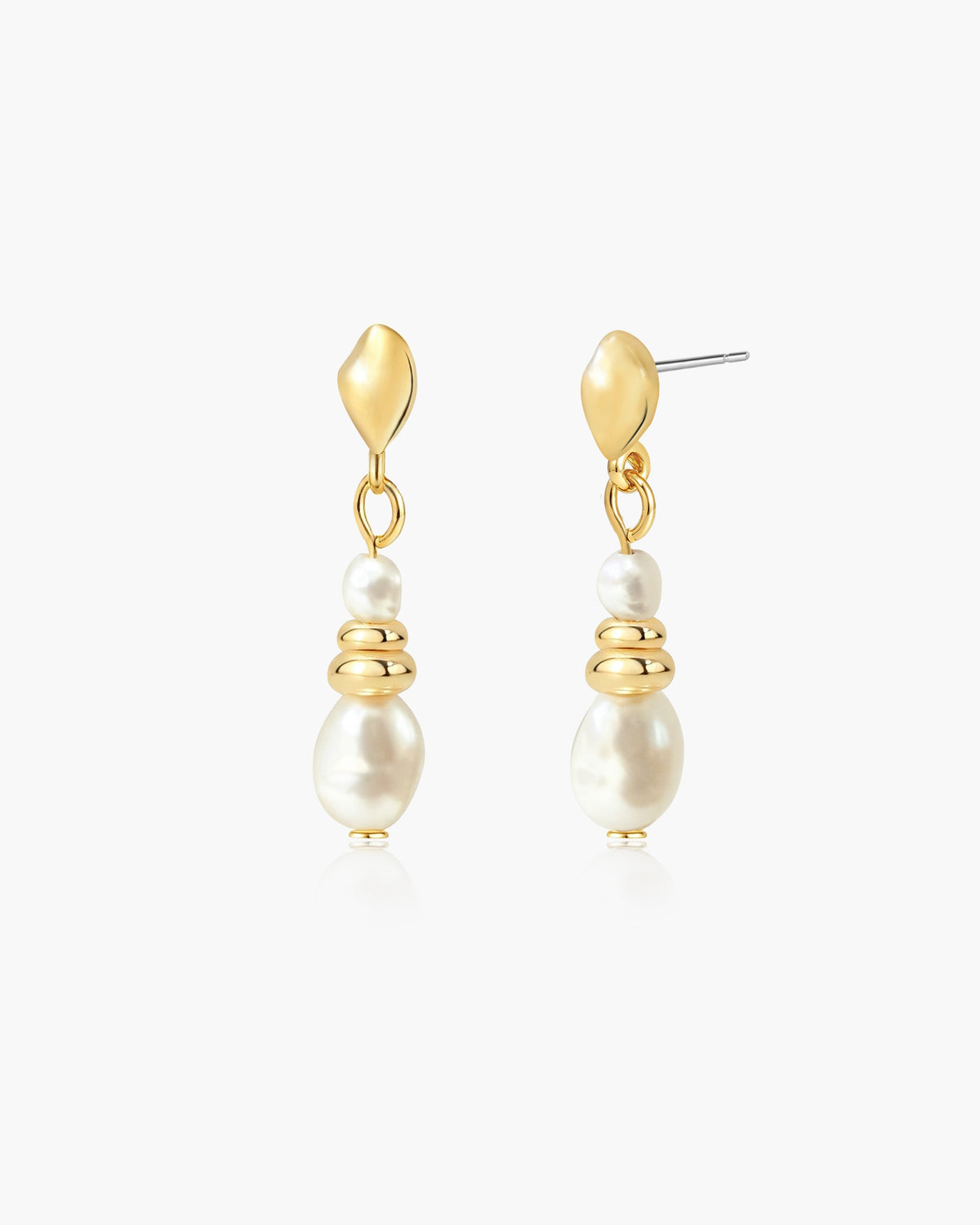 Selene Petite Freshwater Pearl Earrings