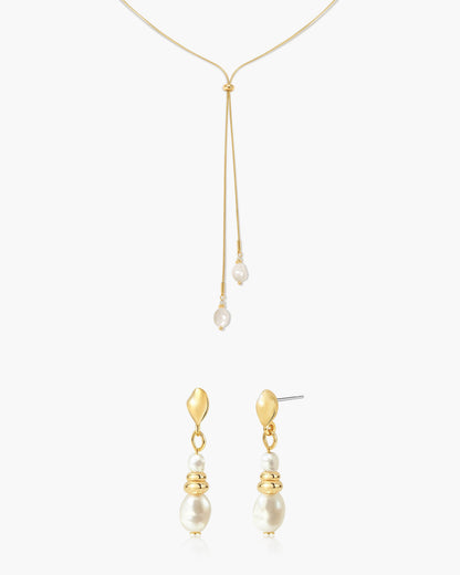 Selene Petite Freshwater Pearl Earrings