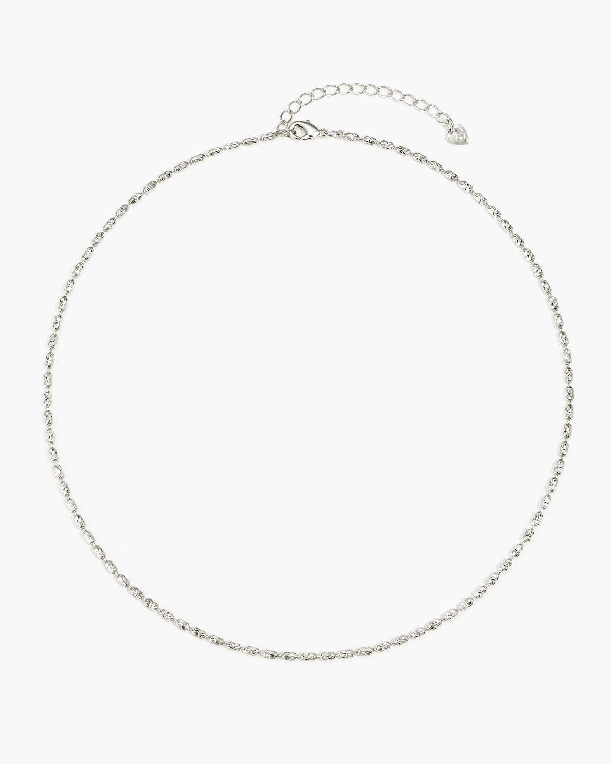 Daze Chain Necklace in Silver