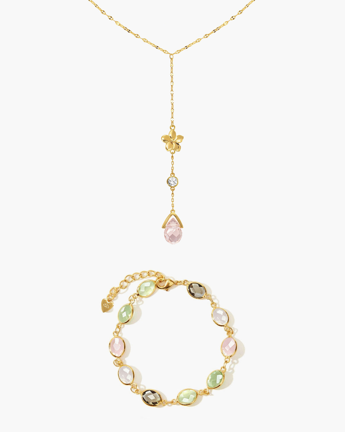 Petal Lariat Necklace