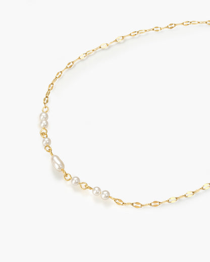 Selene Freshwater Pearl Wrap Necklace