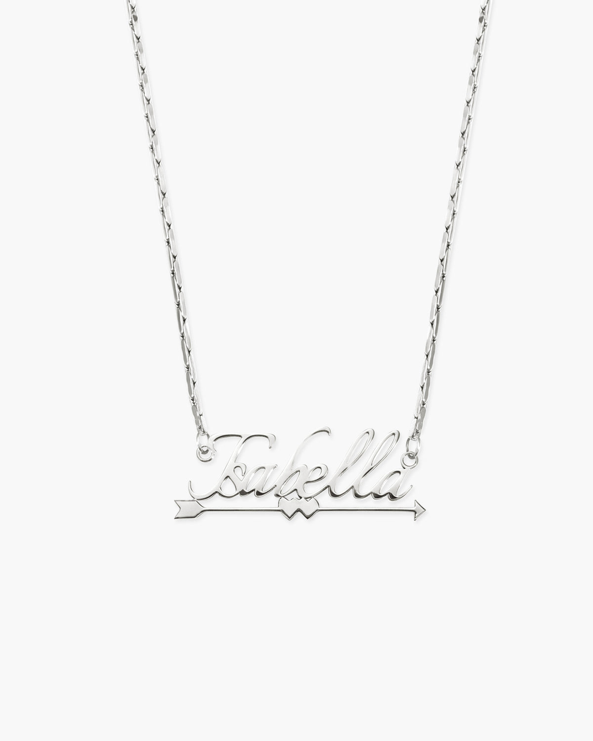 Personalized Name Necklace, Cupid's Arrow