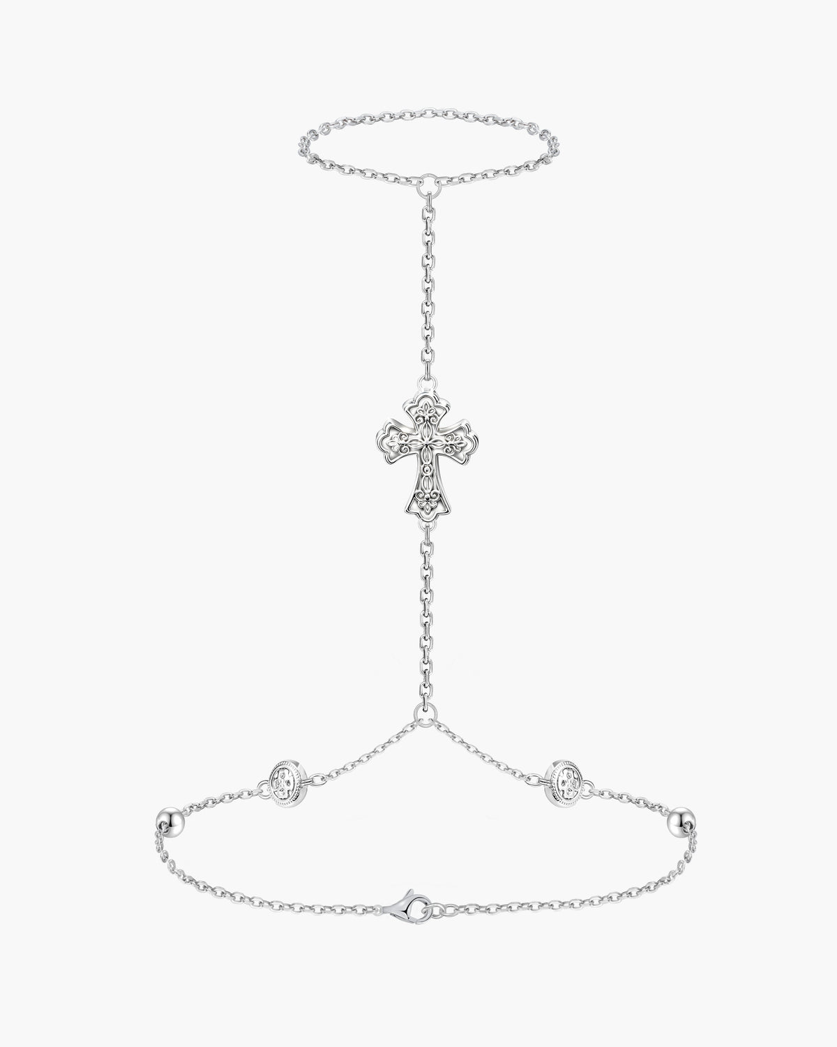 Relic Cross Charm Hand Chain