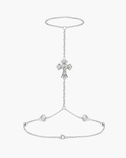 Relic Cross Charm Hand Chain