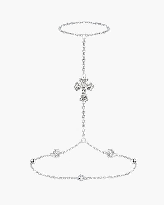 Relic Cross Charm Hand Chain