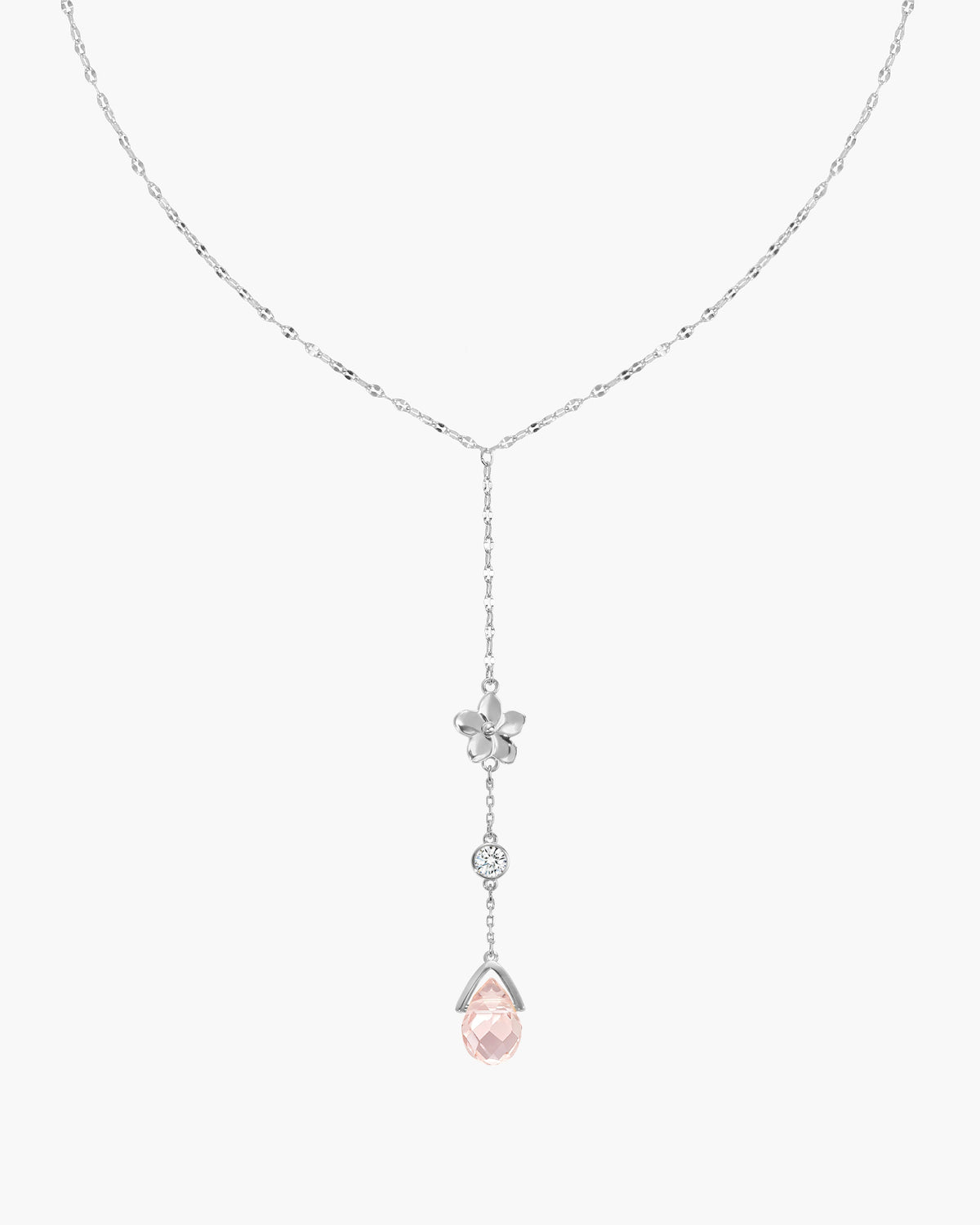 Petal Lariat Necklace
