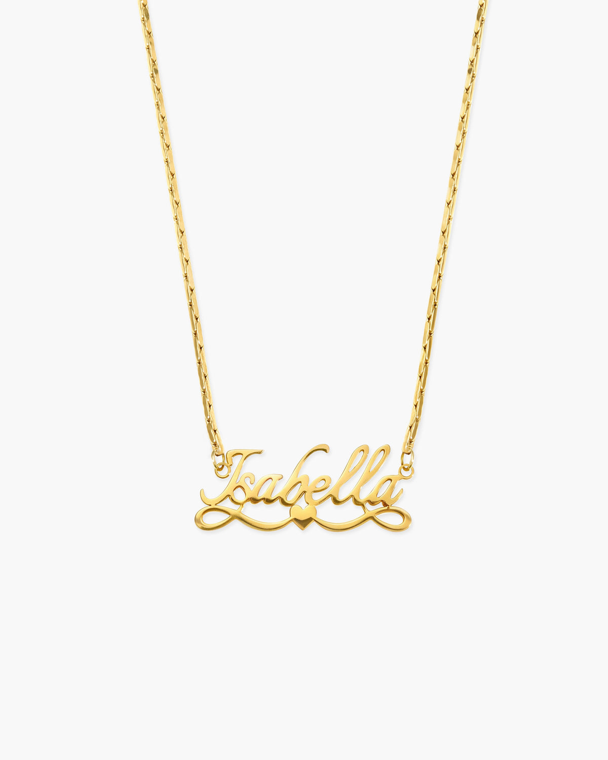 Personalized Name Necklace, Angel Wings