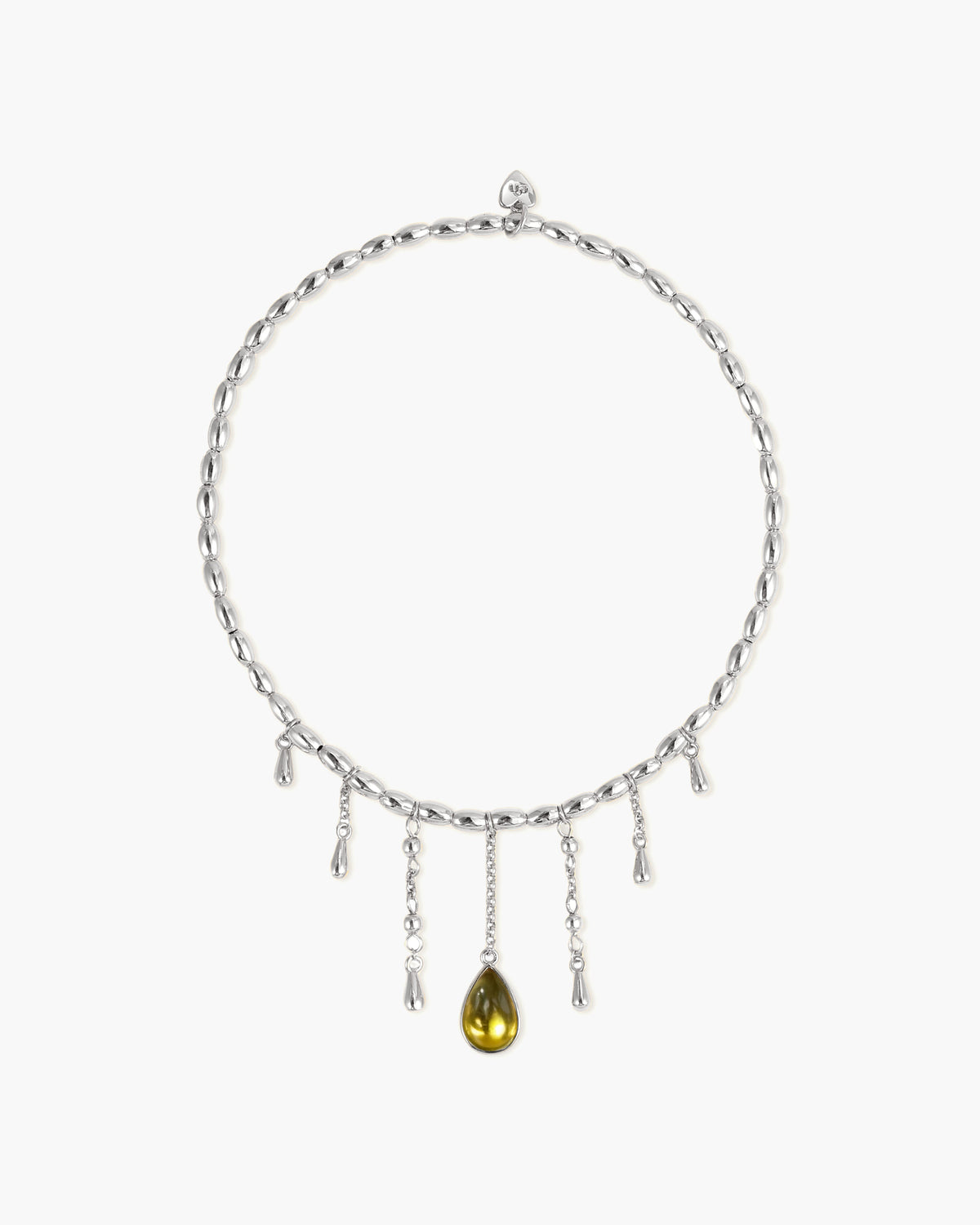 Waterdrop Anklet in Silver
