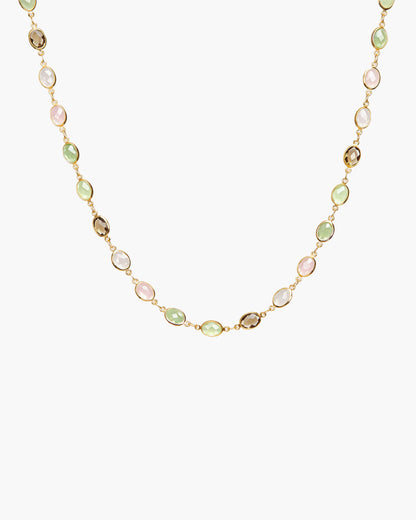Whimsical Romance & Petal Lariat Necklace Set
