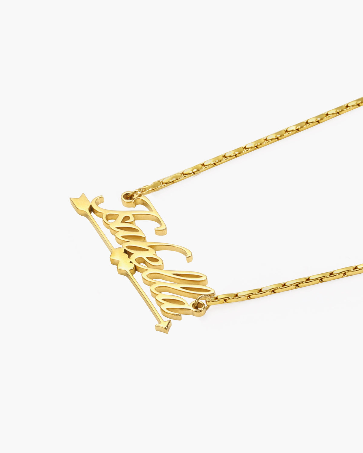 Personalized Name Necklace, Cupid's Arrow