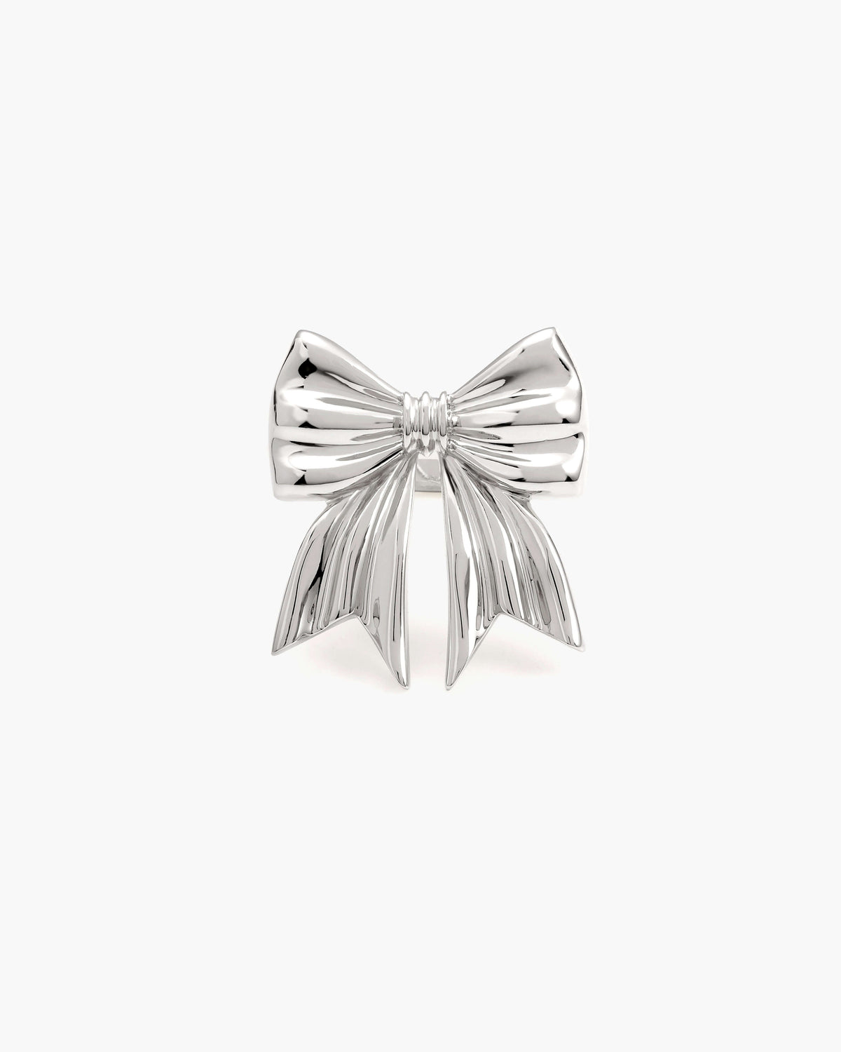Bow Ring in Silver