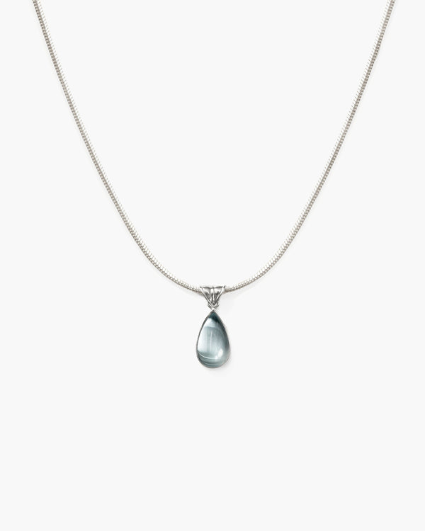 Waterdrop Necklace in Marine Blue